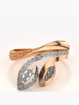 Valanova - Rose-Gold Hallmarked 9K Gold and Certified Lab Grown Diamond 0.35Cts Ring