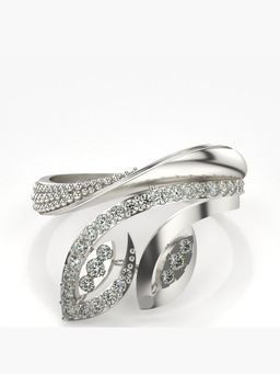 Valanova - Silver Hallmarked 9K Gold and Certified Lab Grown Diamond 0.35Cts Ring