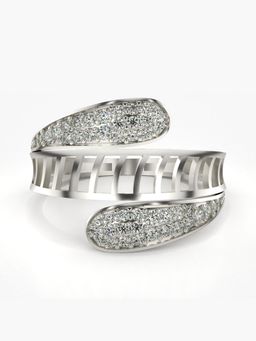 Valanova - Silver Hallmarked 9K Gold and Certified Lab Grown Diamond 0.40Cts Ring
