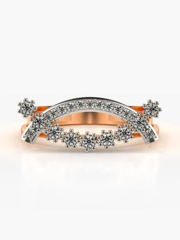 Valanova - Rose-Gold Hallmarked 9K Gold and Certified Lab Grown Diamond 0.25Cts Ring