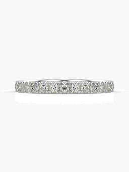 Valanova - Silver Hallmarked 9K Gold and Certified Lab Grown Diamond 0.45Cts Ring