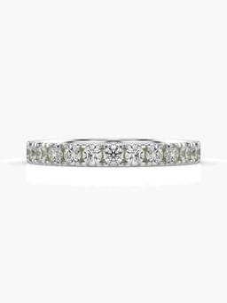 Valanova - Silver Hallmarked 9K Gold and Certified Lab Grown Diamond 0.58Cts Ring