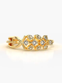 Valanova - Hallmarked 9K Gold and Certified Lab Grown Diamond 0.24Cts Ring