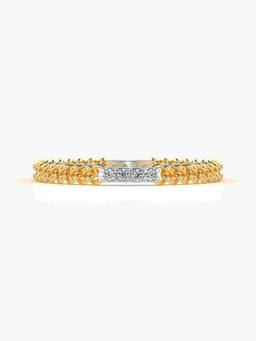 Valanova - Hallmarked 9K Gold and Certified Lab Grown Diamond 0.06Cts Ring