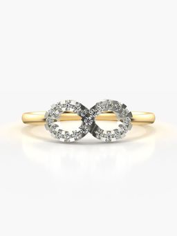 Valanova - Hallmarked 9K Gold and Certified Lab Grown Diamond 0.16Cts Ring