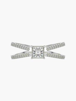 Valanova - Silver Hallmarked 9K Gold and Certified Lab Grown Diamond 0.59Cts Ring