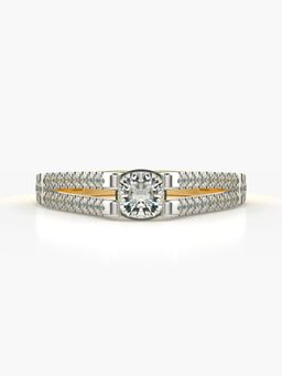 Valanova - Hallmarked 9K Gold and Certified Lab Grown Diamond 0.85Cts Ring