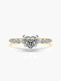 Valanova - Hallmarked 9K Gold and Certified Lab Grown Diamond 0.66Cts Ring