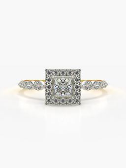 Valanova - Hallmarked 9K Gold and Certified Lab Grown Diamond 0.67Cts Ring
