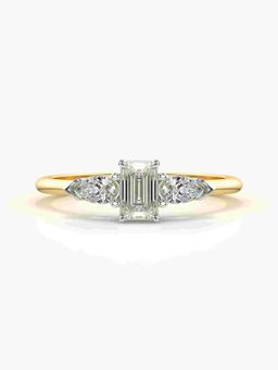 Valanova - Hallmarked 9K Gold and Certified Lab Grown Diamond 0.72Cts Ring