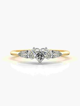 Valanova - Hallmarked 9K Gold and Certified Lab Grown Diamond 0.52Cts Ring
