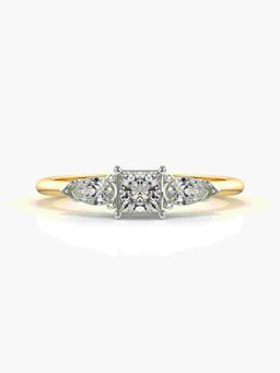 Valanova - Hallmarked 9K Gold and Certified Lab Grown Diamond 0.52Cts Ring