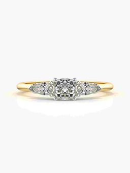 Valanova - Hallmarked 9K Gold and Certified Lab Grown Diamond 0.72Cts Ring