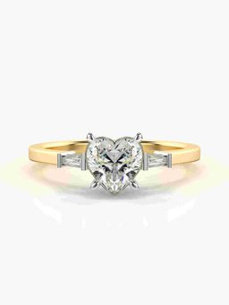 Valanova - Hallmarked 9K Gold and Certified Lab Grown Diamond 0.81Cts Ring