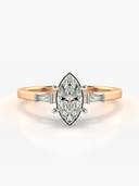 Rose Gold color option, Currently selected