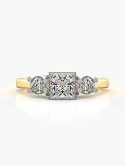 Valanova - Hallmarked 9K Gold and Certified Lab Grown Diamond 0.98Cts Ring