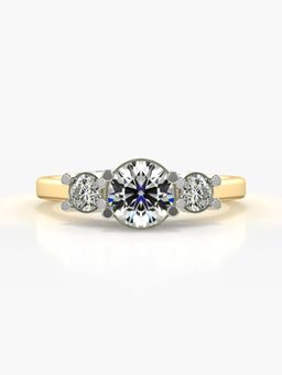 Valanova - Hallmarked 9K Gold and Certified Lab Grown Diamond 1.08Cts Ring