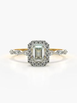 Valanova - Hallmarked 9K Gold and Certified Lab Grown Diamond 0.95Cts Ring