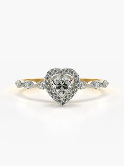 Valanova - Hallmarked 9K Gold and Certified Lab Grown Diamond 0.73Cts Ring