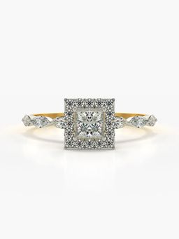 Valanova - Hallmarked 9K Gold and Certified Lab Grown Diamond 0.75Cts Ring