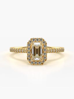 Valanova - Hallmarked 9K Gold and Certified Lab Grown Diamond 0.78Cts Ring