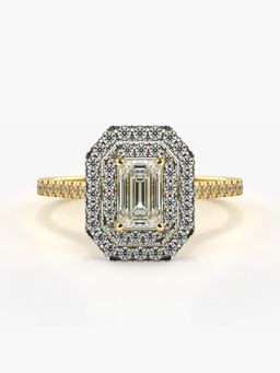 Valanova - Hallmarked 9K Gold and Certified Lab Grown Diamond 0.95Cts Ring