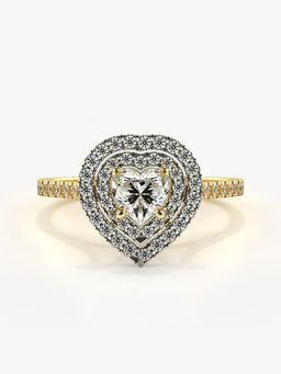 Valanova - Hallmarked 9K Gold and Certified Lab Grown Diamond 0.94Cts Ring