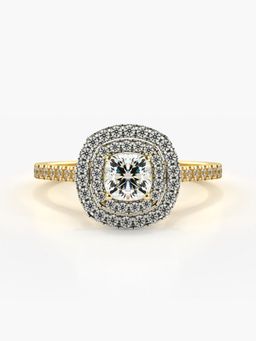 Valanova - Hallmarked 9K Gold and Certified Lab Grown Diamond 0.89Cts Ring