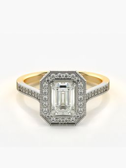Valanova - Hallmarked 9K Gold and Certified Lab Grown Diamond 1.23Cts Ring