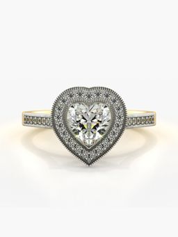 Valanova - Hallmarked 9K Gold and Certified Lab Grown Diamond 1.08Cts Ring