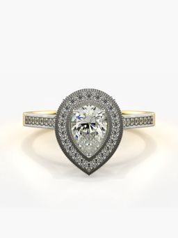 Valanova - Hallmarked 9K Gold and Certified Lab Grown Diamond 0.88Cts Ring