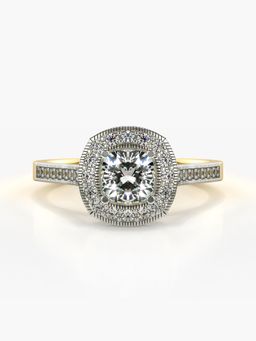 Valanova - Hallmarked 9K Gold and Certified Lab Grown Diamond 1.06Cts Ring