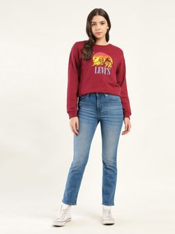 Levi's - Women'S Blue Solid/Plain Jeans