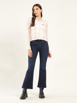 Levi's - Women'S Blue Solid/Plain Jeans