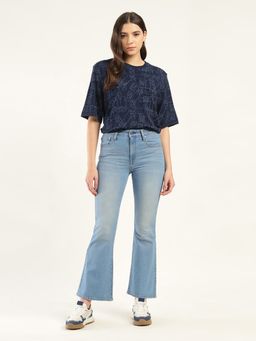 Levi's - Women'S Blue Solid/Plain Jeans