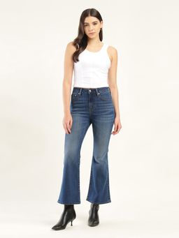 Levi's - Women'S Blue Solid/Plain Jeans