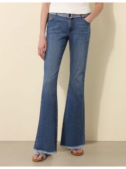 U.S. POLO ASSN. - Blue Mid Rise Bootcut Jeans