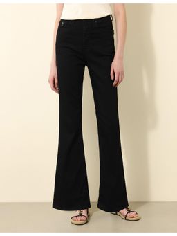 U.S. POLO ASSN. - Black Ultra-High Rise Bootcut Jeans