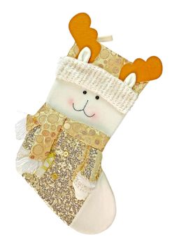 Little Surprise Box - Golden Deer Christmas Stocking For Gifts-Christmas Decor