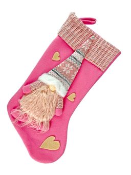 Little Surprise Box - Pink Beard Gnome Christmas Stocking For Gifts-Christmas Decor