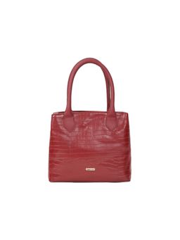 Fastrack - Merlot Red Textured Tote Bag for Women