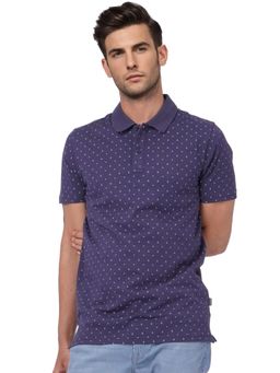 Jack & Jones - Men Printed Polo Tshirt