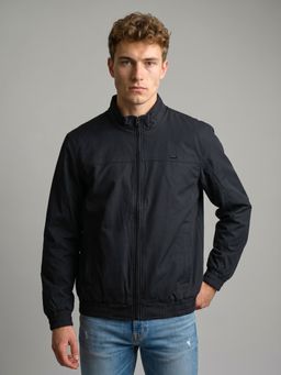 Monte Carlo - Mens Regular Fit Full Sleeve Solid Bomber Jacket