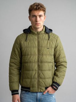 Monte Carlo - Mens Regular Fit Full Sleeve Puffer Jacket