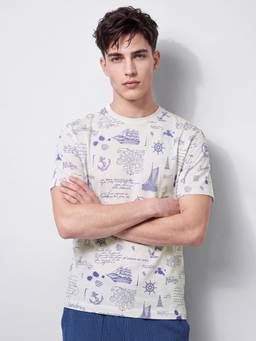 max - Urb_N Men Printed T-Shirt