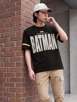 max - Urb_N Men Oversized Batman T-Shirt