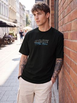 max - Urb_N Men Oversized Printed T-Shirt