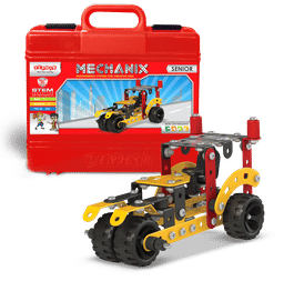 Zephyr - Mechanix Senior Smart Bag, 21 models Metal Construction Set, STEM/STEAM, Age 7+, 202 Pcs