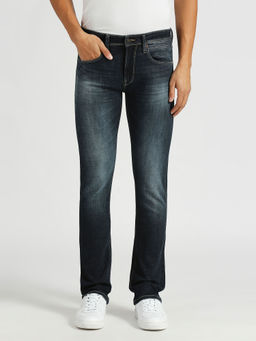 Pepe Jeans - Vapour Dark Mid Rise Slim Fit Powerflex Jeans Navy Blue