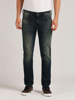 Pepe Jeans - Tapered Vapour Tapered Fit Low Waist Jeans Navy Blue